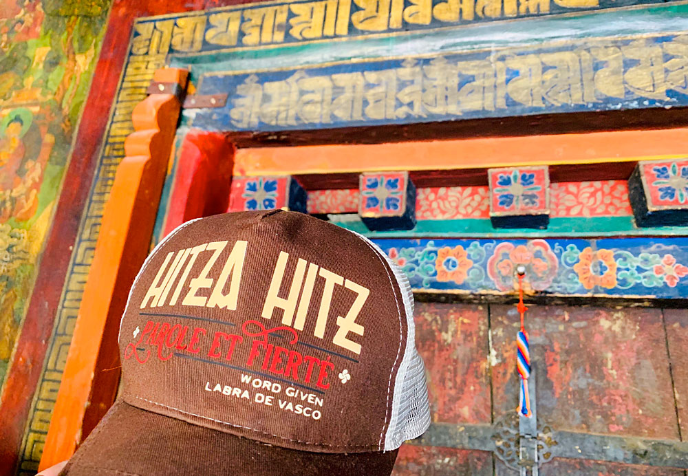 casquette marque textile hitza hitz au tibet